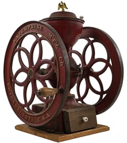 Enterprise No. 7 Cast Iron Countertop coffee grinder