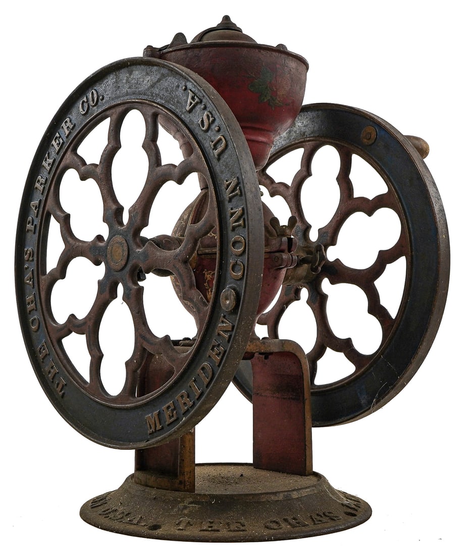 Cha's Parker Co. No. 700 Cast Iron Countertop Coffee Grinder (1 of 7)