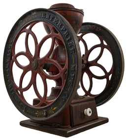 Enterprise No 7 Cast Iron Countertop Coffee Grinder