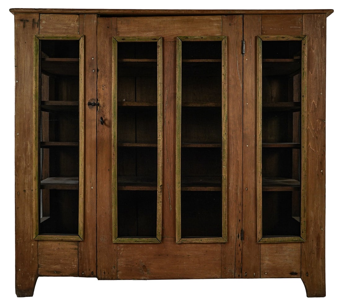 19th c Pie Safe in Scrubbed white finish (1 of 10)