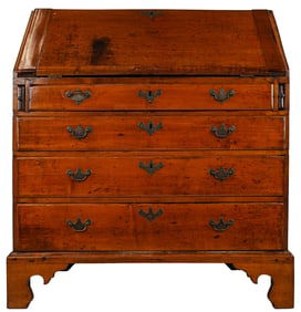 Late 18th/Early 19th c Maple Slant Front Desk