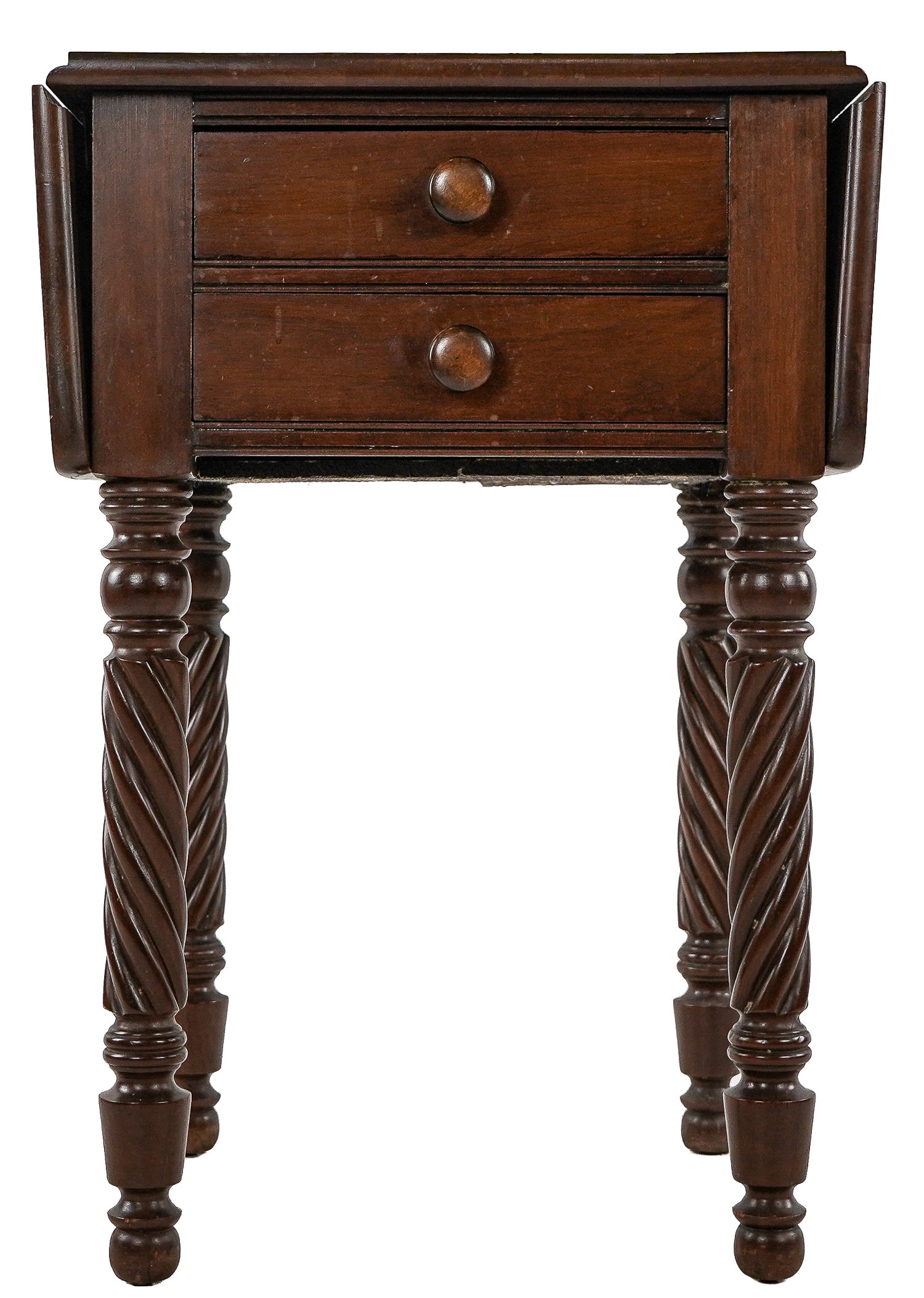 19th c Sheraton Mahogany Stand (1 of 4)