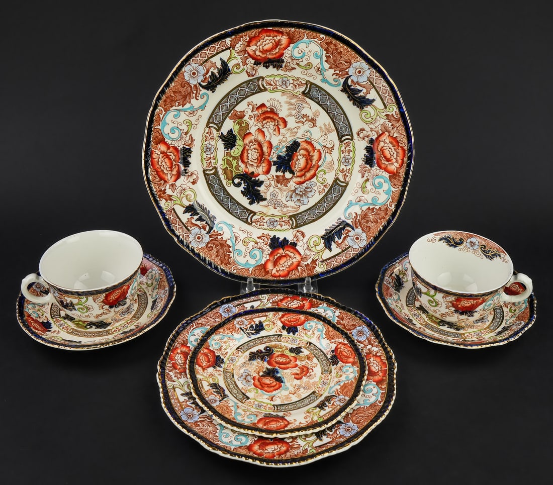 90 pcs. Wood and Son Verona Imari Dinnerware (1 of 5)