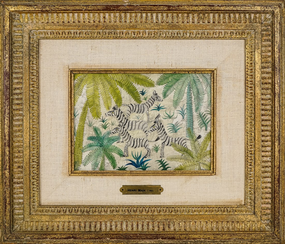 Henri Maik (FR 1922-1993) Les Zebres (1 of 6)