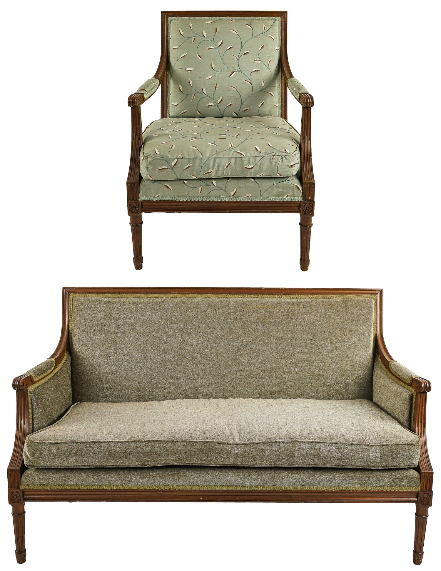 20th c Regency Style Settee (1 of 9)
