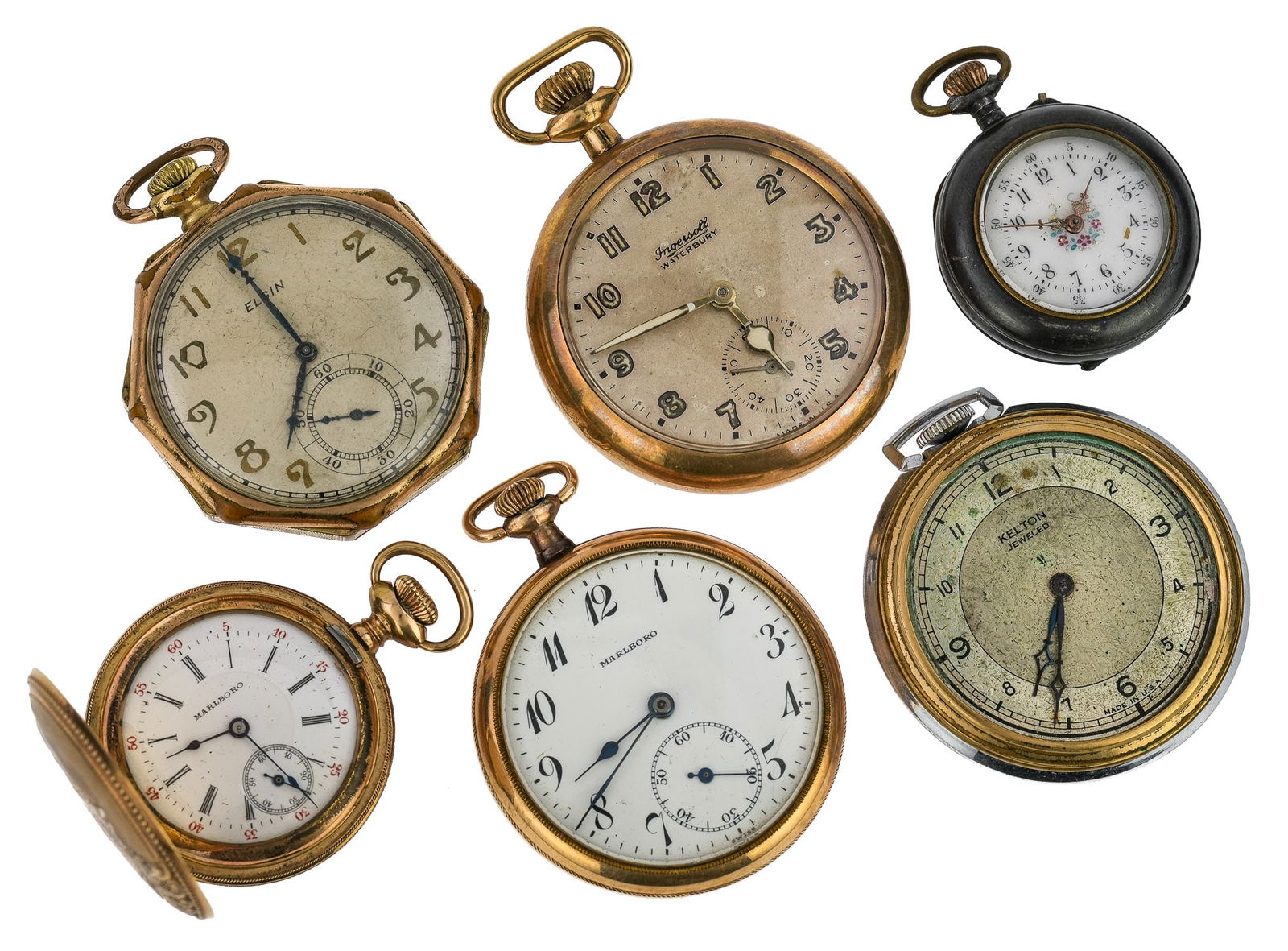6 Pocket Watches (1 of 3)