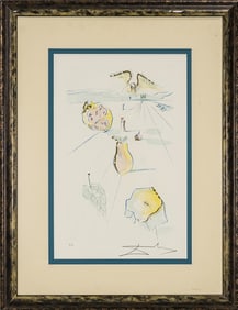 Salvador Dali (SP 1904-1989) Song of Songs- Fruits of the Valley