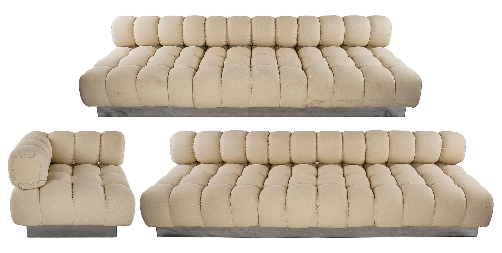 Harvey Probber (AM 1922-2003) "Tufto" Sectional Sofa (1 of 13)