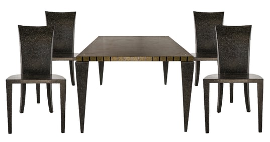 NUSA Furniture Lava Game Table and Alta Chairs