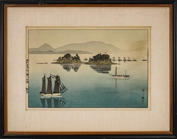 Hiroshi Yoshida (JP 1876-1950) Nabeshima