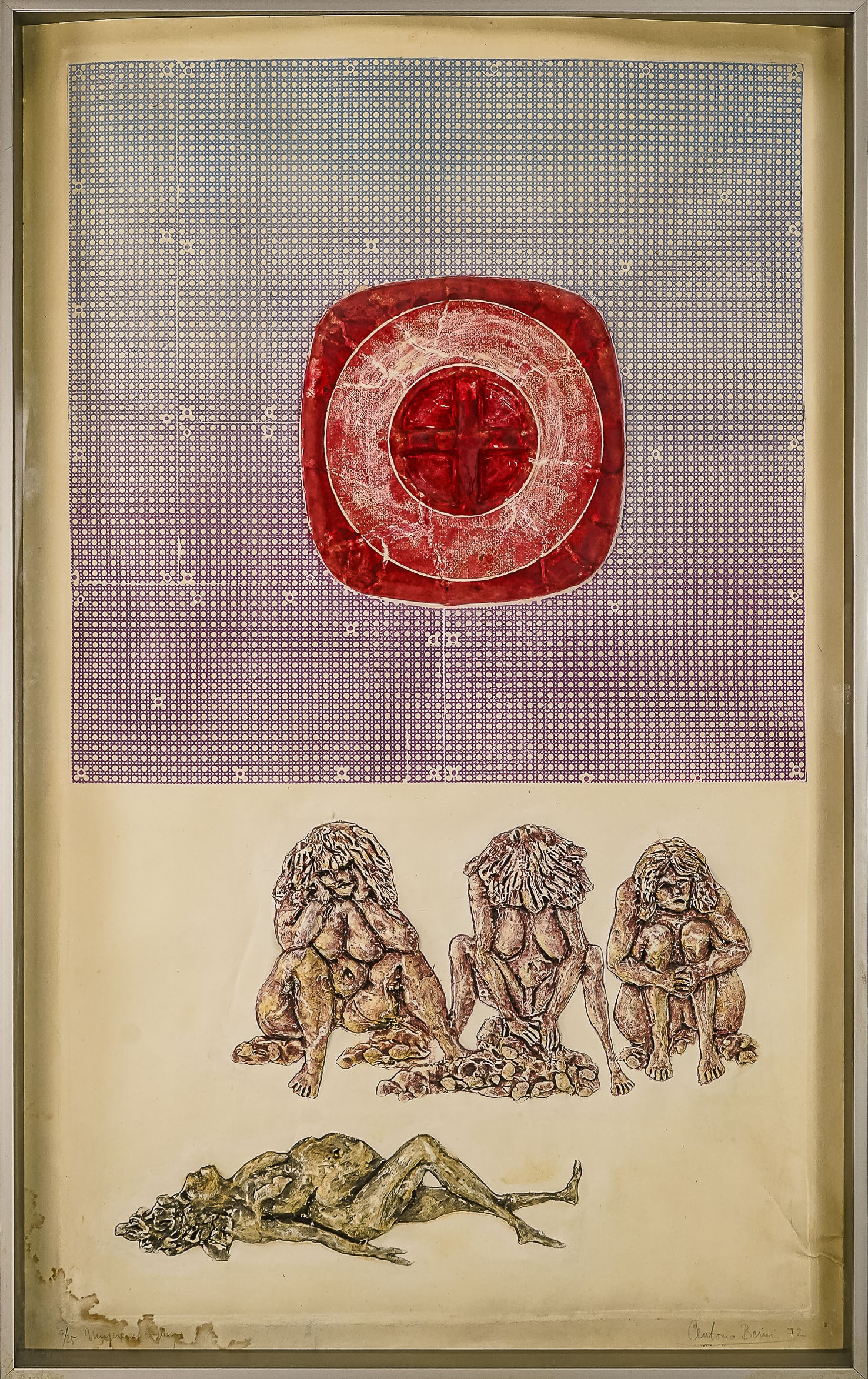 Antonio Berni (AR 1905-1981) Mujer en Playa (1 of 6)