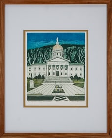 John Brunsdon (AM 1933-2014) State Building Montpelier