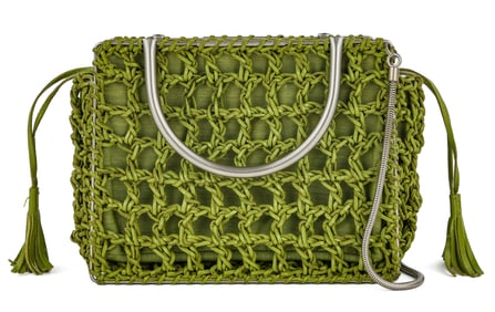 Salvatore Ferragamo Leather Handbag Purse