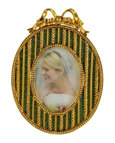 Faberge Imperial Collection Enamel Picture Frame
