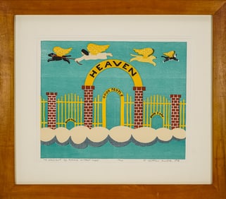 Stephen Huneck (VT 1948-2010) It Wouldn't Be Heaven