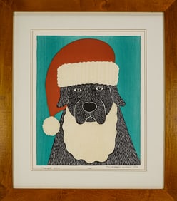 Stephen Huneck (VT 1948-2010) Saint Nick