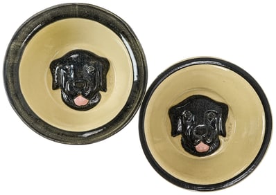 Stephen Huneck (VT 1948-2010) Two Bowls