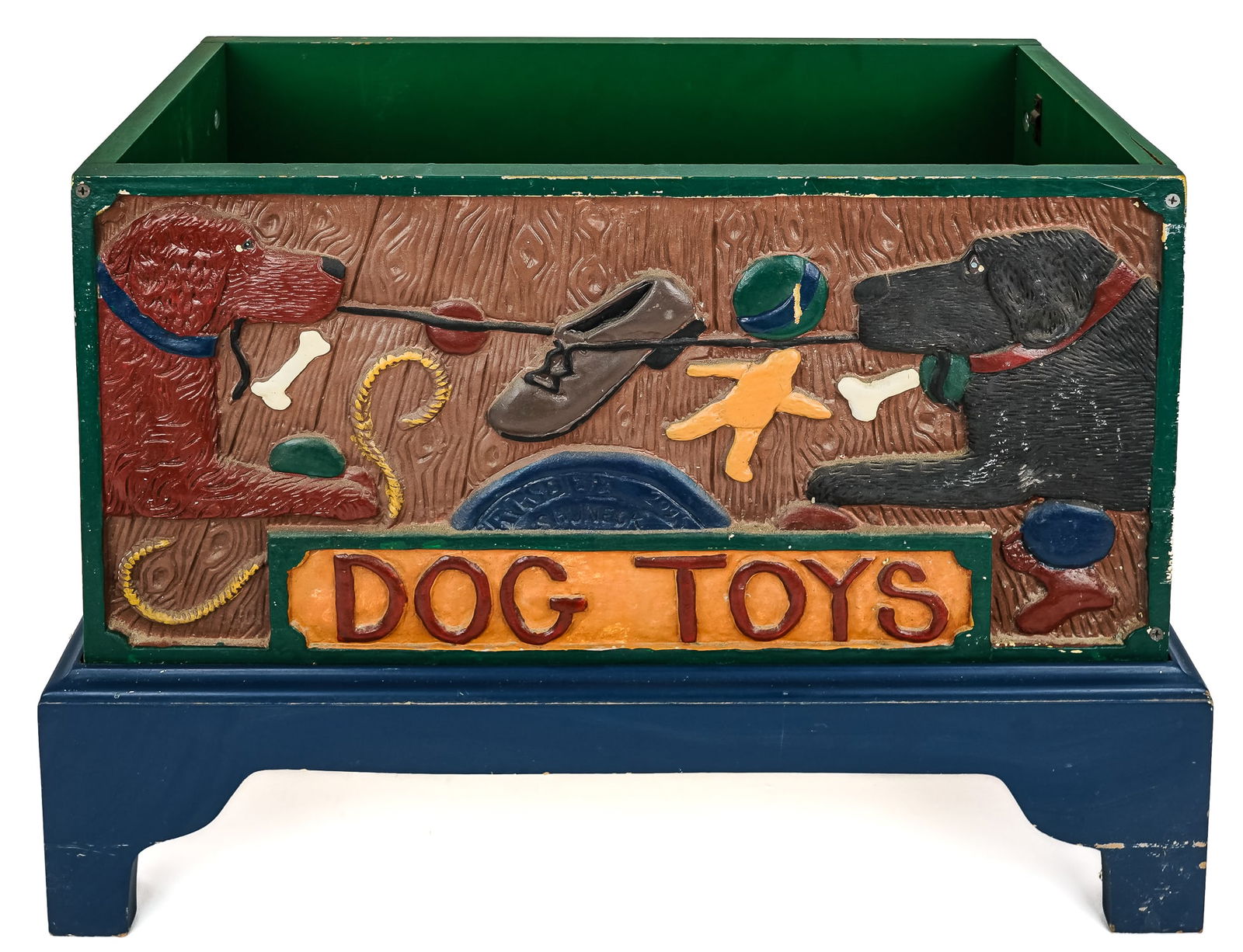 Stephen Huneck (VT 1948-2010) Dog Box (1 of 6)