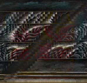 John Ferris (AM 1952-) Window with Pink Forms