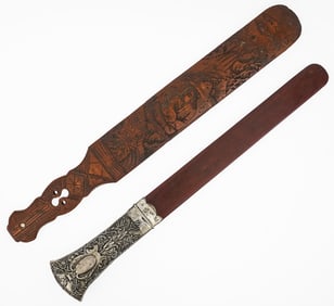 Two 19th c. Book Page Turners