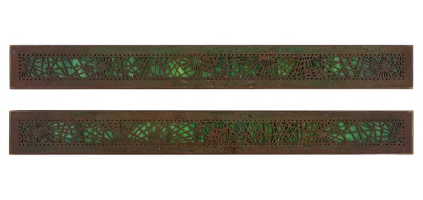 Tiffany Studios, New York Pine Needle Blotter Ends