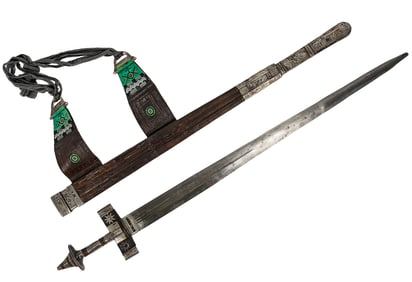 Tuareg Takouba Sword with Sheath