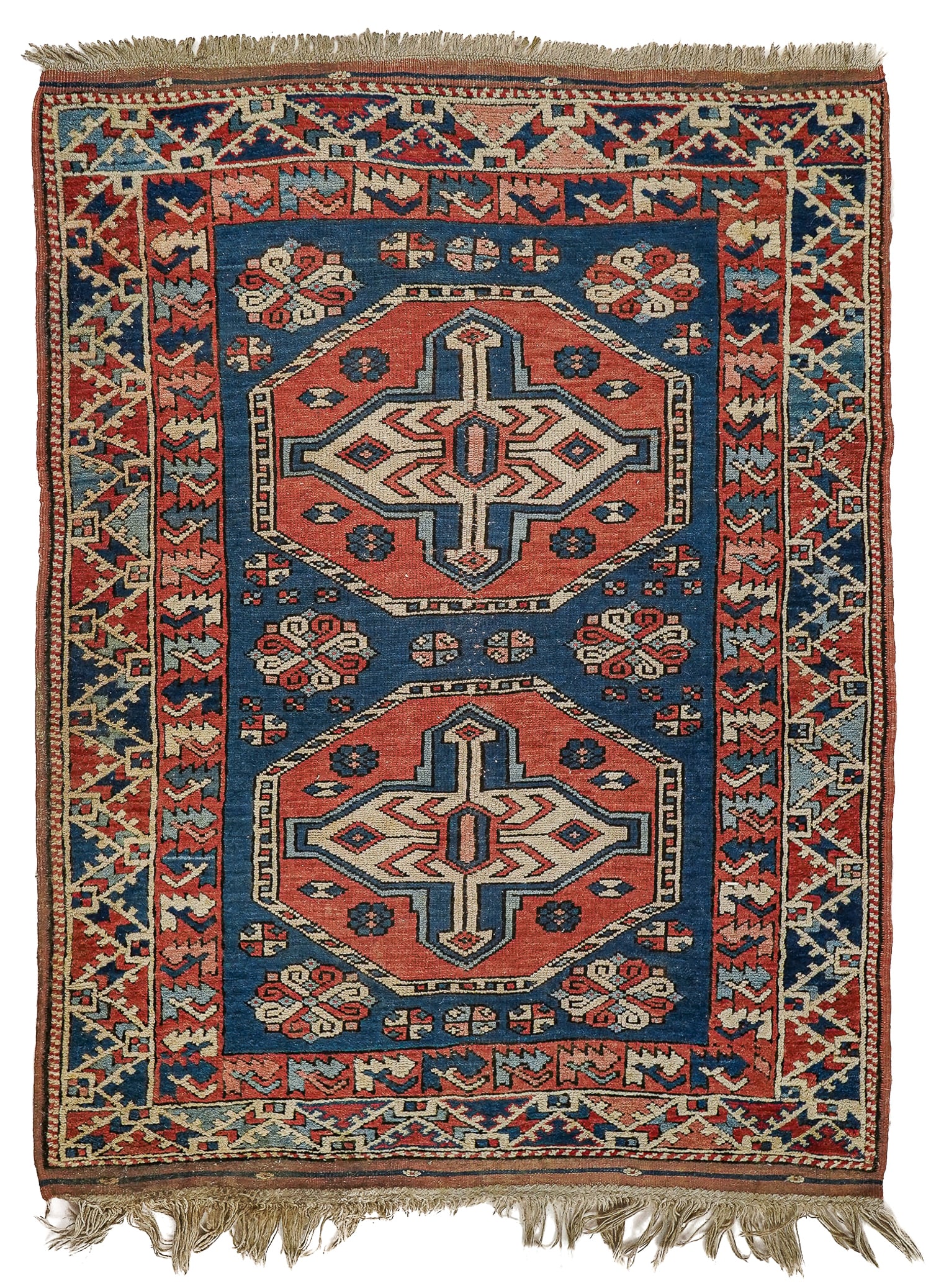 Late 20th c Turkish Kazak Area Rug (1 of 5)