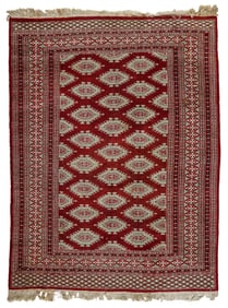 Mid 20th c Persian Tekke Type Area Rug