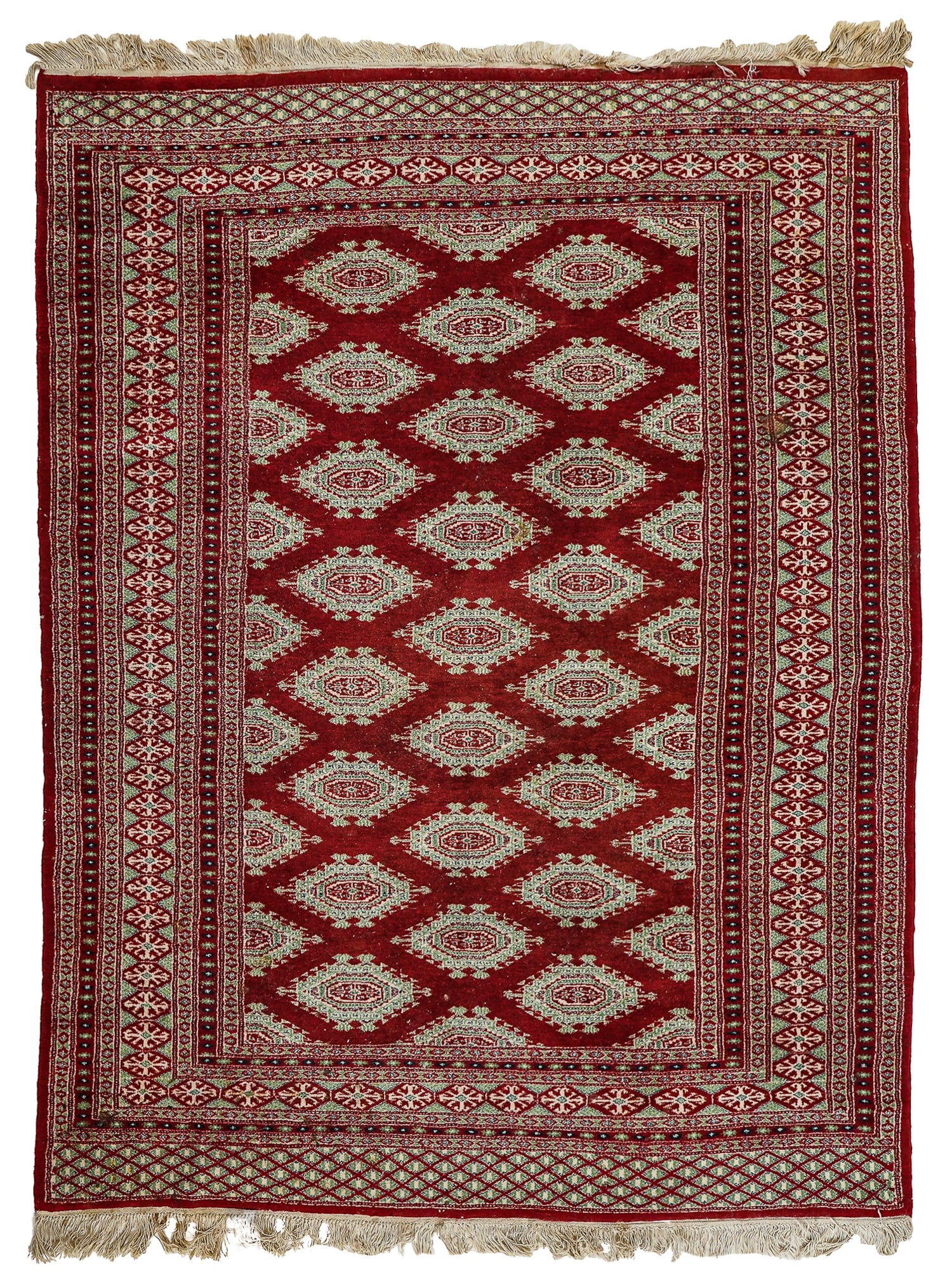 Mid 20th c Persian Tekke Type Area Rug (1 of 4)