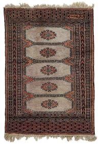 Mid 20th c Persian Tekke Type Area Rug