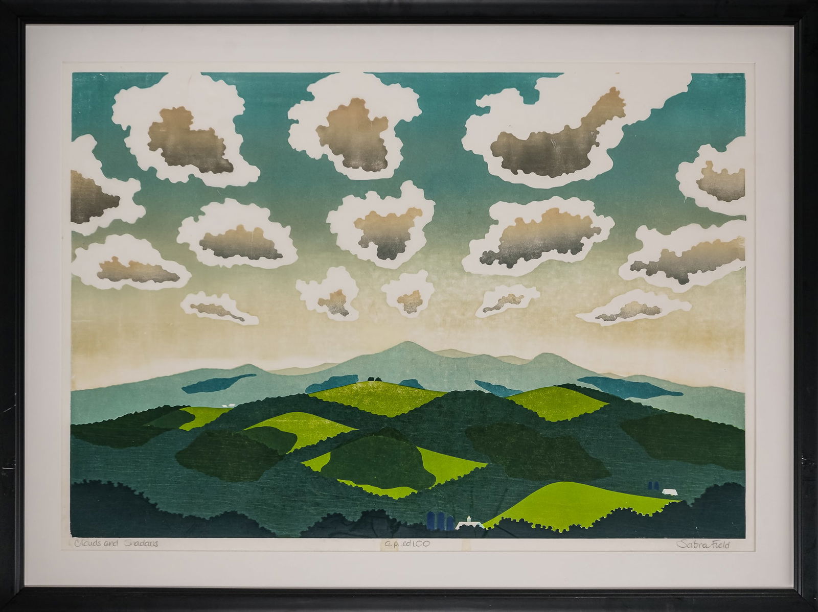 Sabra Field (VT 1935-) Clouds and Shadows (1 of 4)