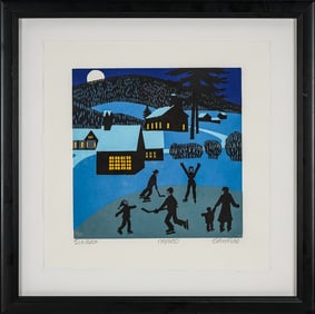 Sabra Field (VT 1935-) Ice Moon