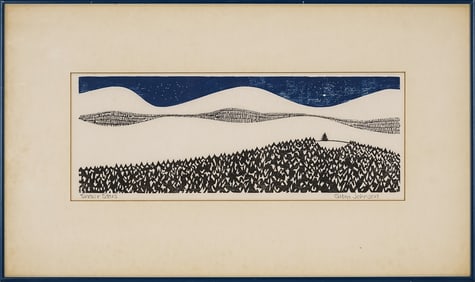 Sabra Field (VT 1935-) Snow and Stars