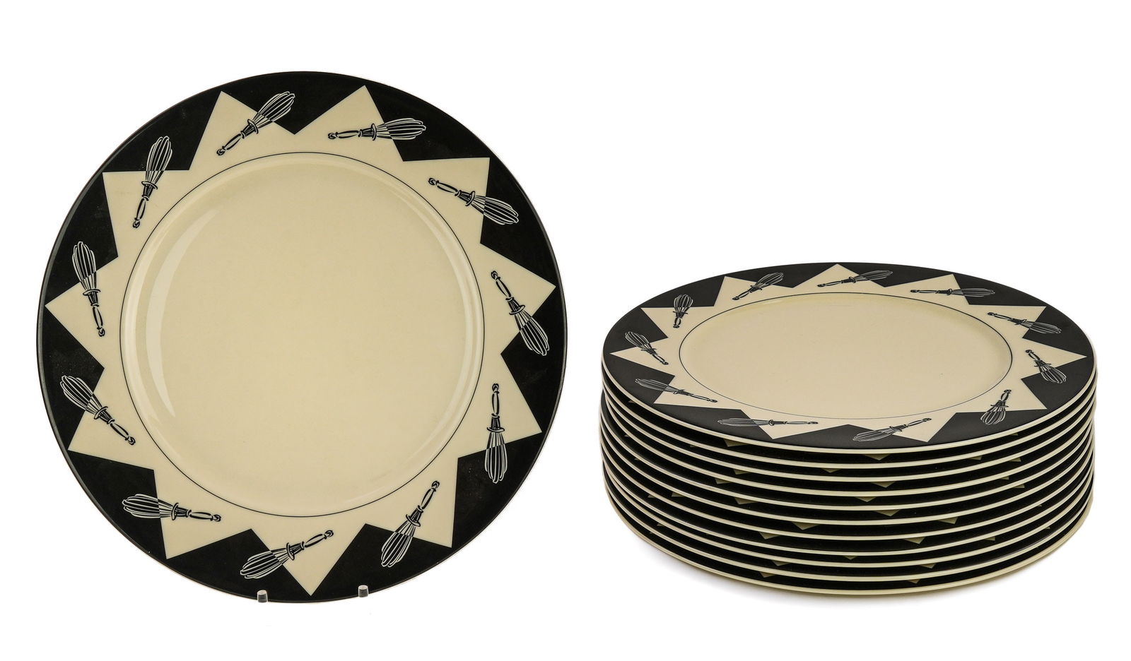 Set of 12 Lenox Julia Child Dinner Plates (1 of 4)