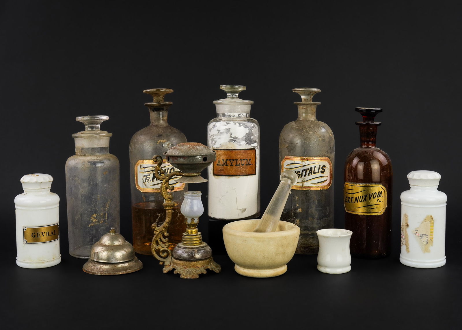 Ca 1900 Winooski, VT Pharmacy Bottles (1 of 5)