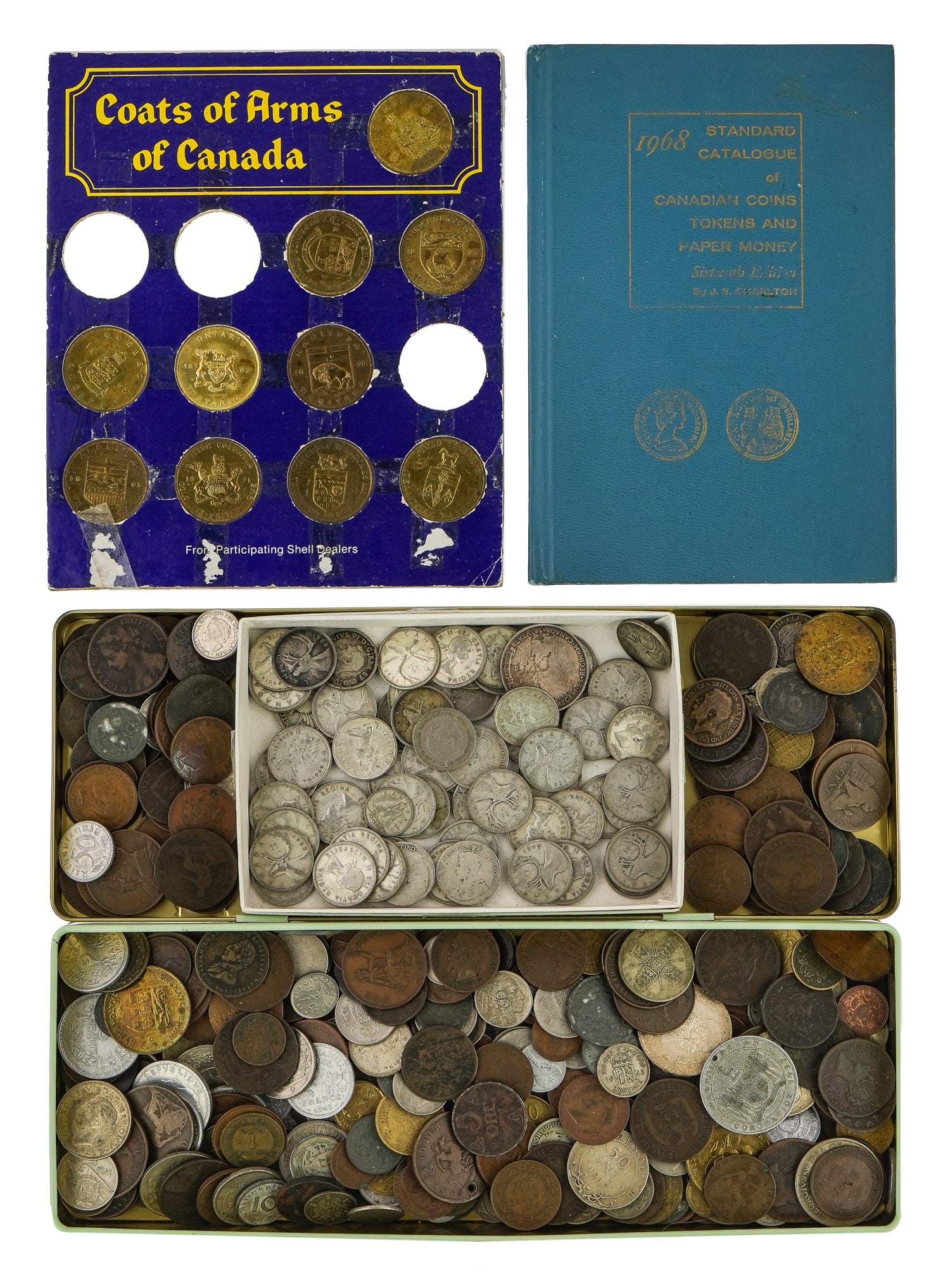 Canadian Silver Coins, Foreign Coinage (1 of 5)