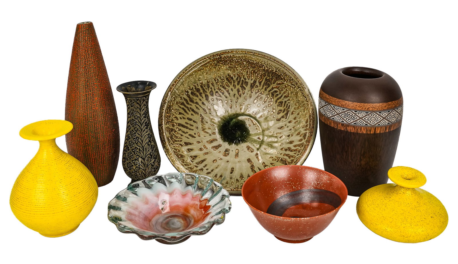 Mid Century Pottery and Other Vessels (1 of 3)