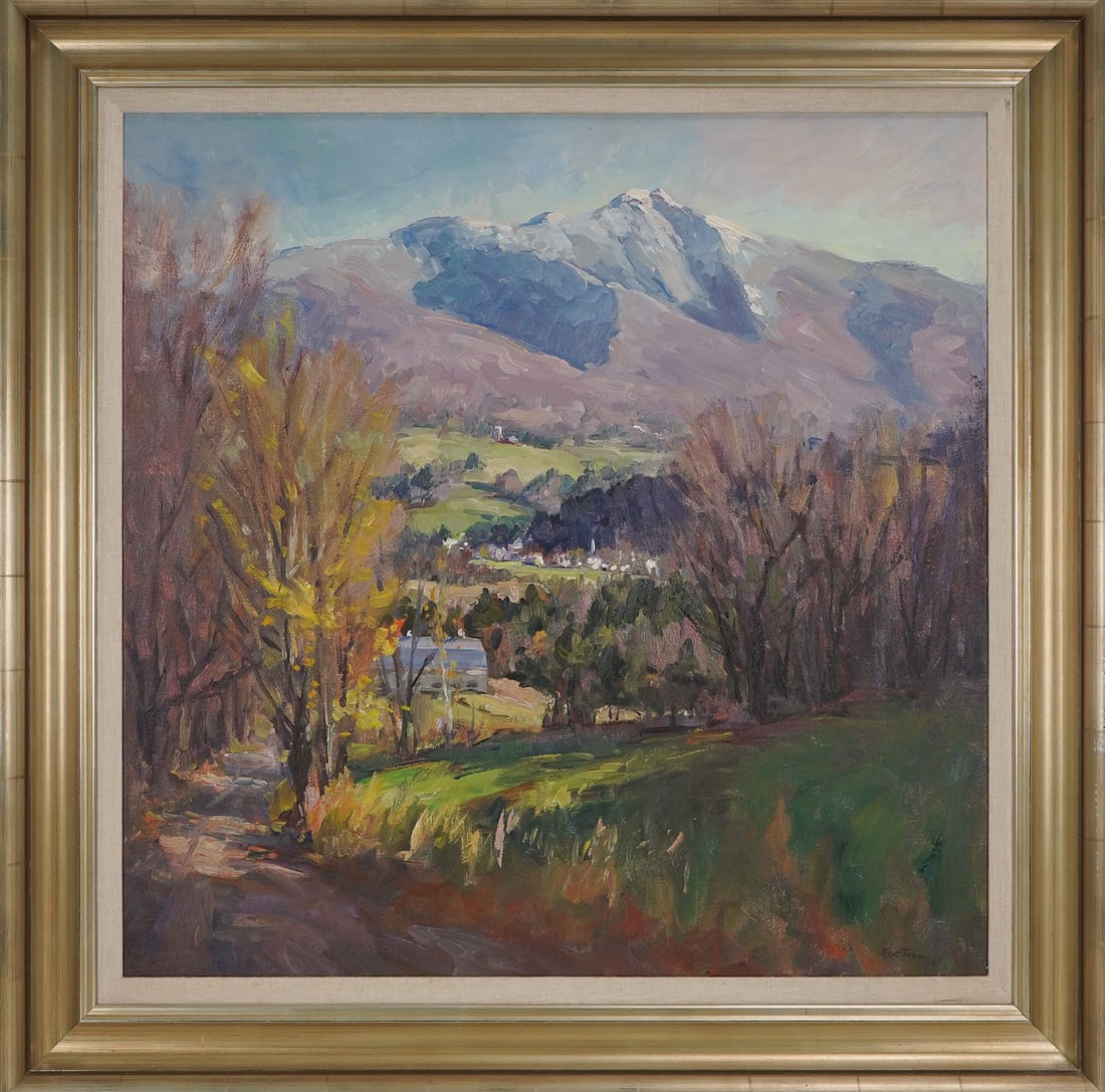 Eric Tobin (VT 1958-) First Snow on the Mountain (1 of 7)