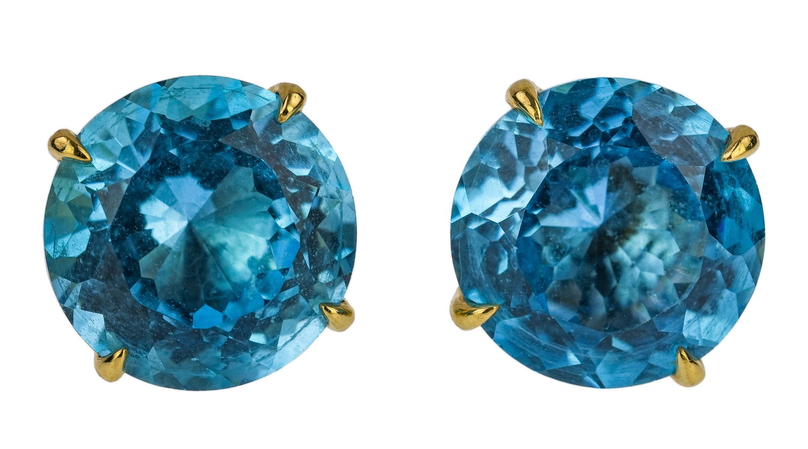 Seaman Schepps Blue Topaz Stud Earrings (1 of 6)