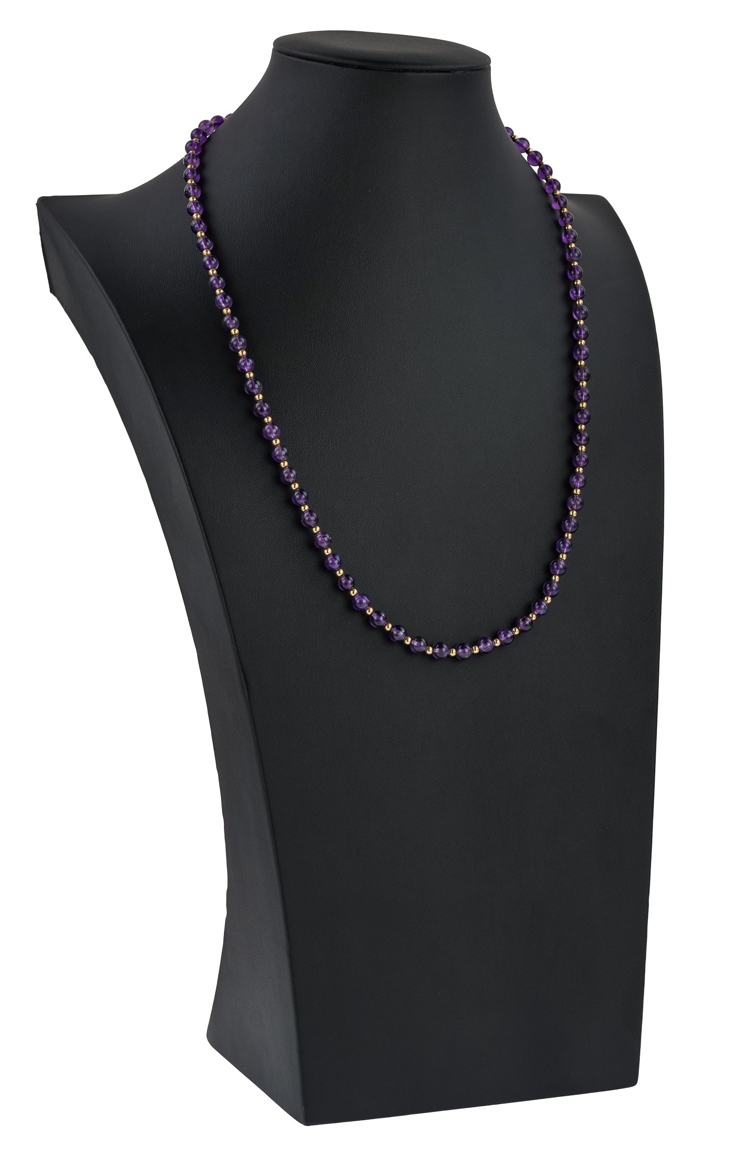 Amethyst & 14k Bead Necklace (1 of 3)