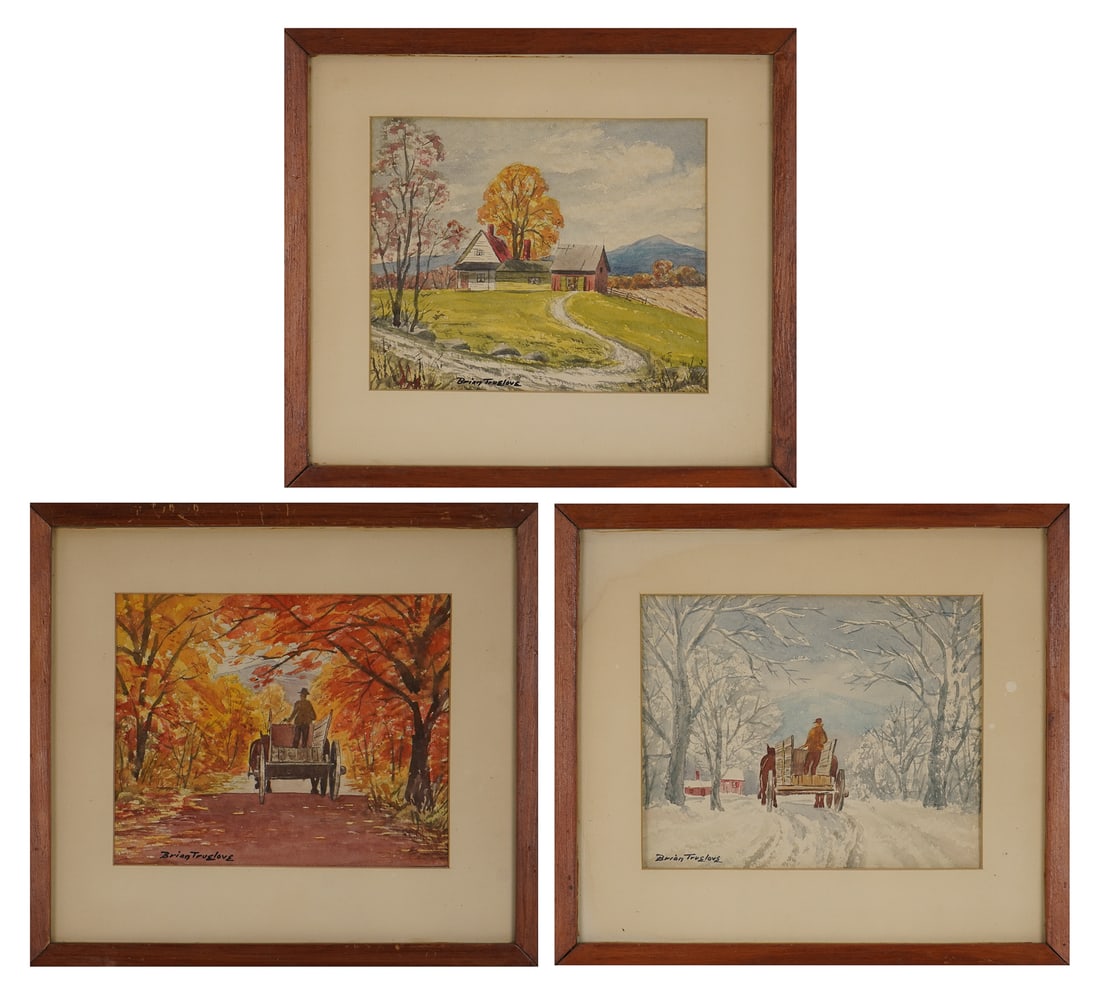 3 Brian Truelove Watercolors (1 of 4)
