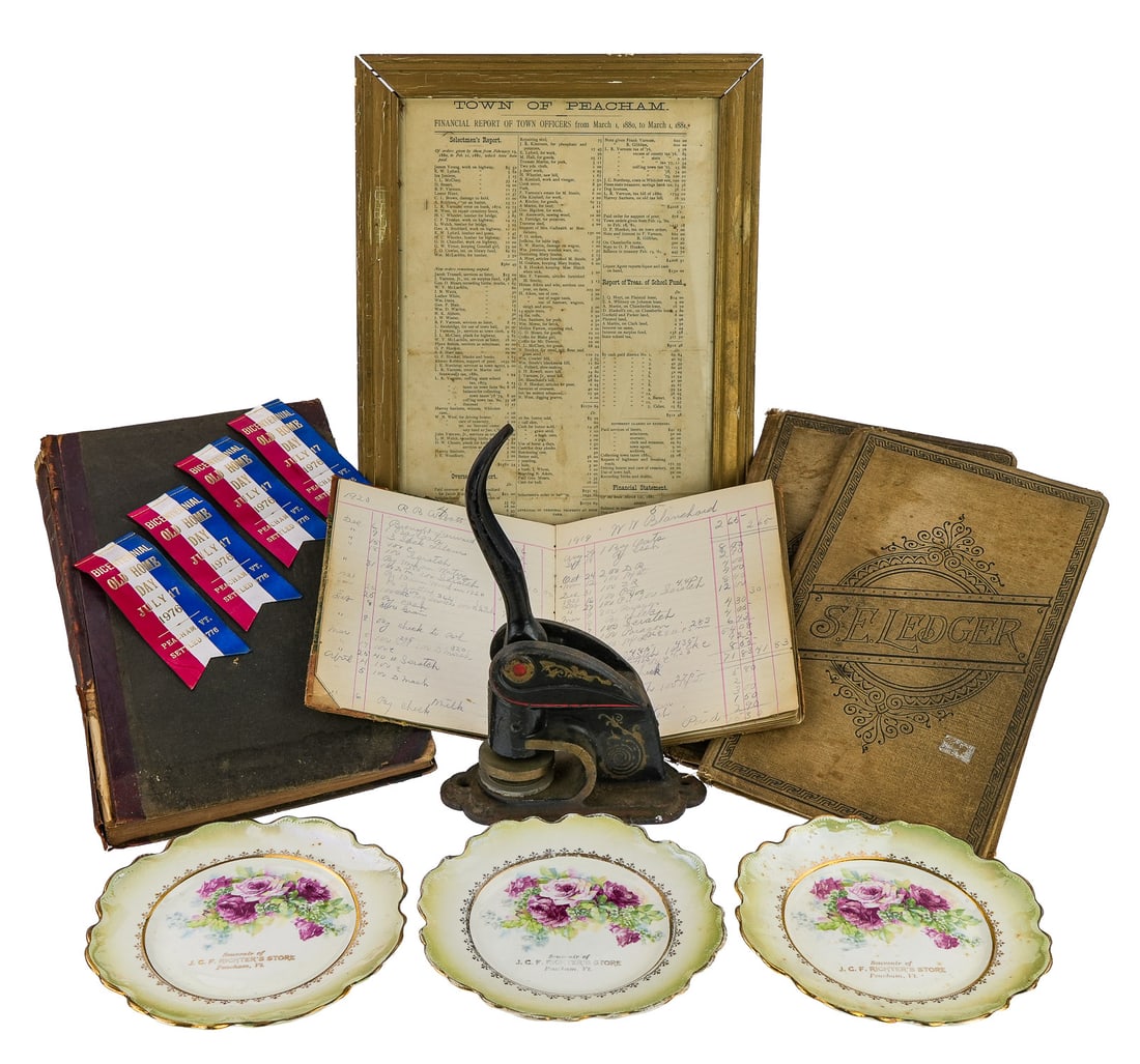 19th, Early 20th c Peacham, VT Ephemera (1 of 7)