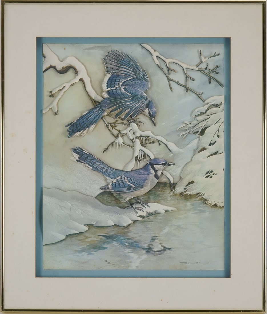Basil Ede ( EN 1931-) Blue Jays (1 of 5)