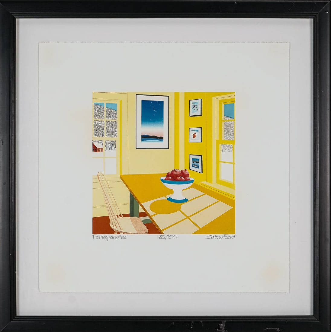 Sabra Field (VT 1935-) Pomegranate (1 of 4)