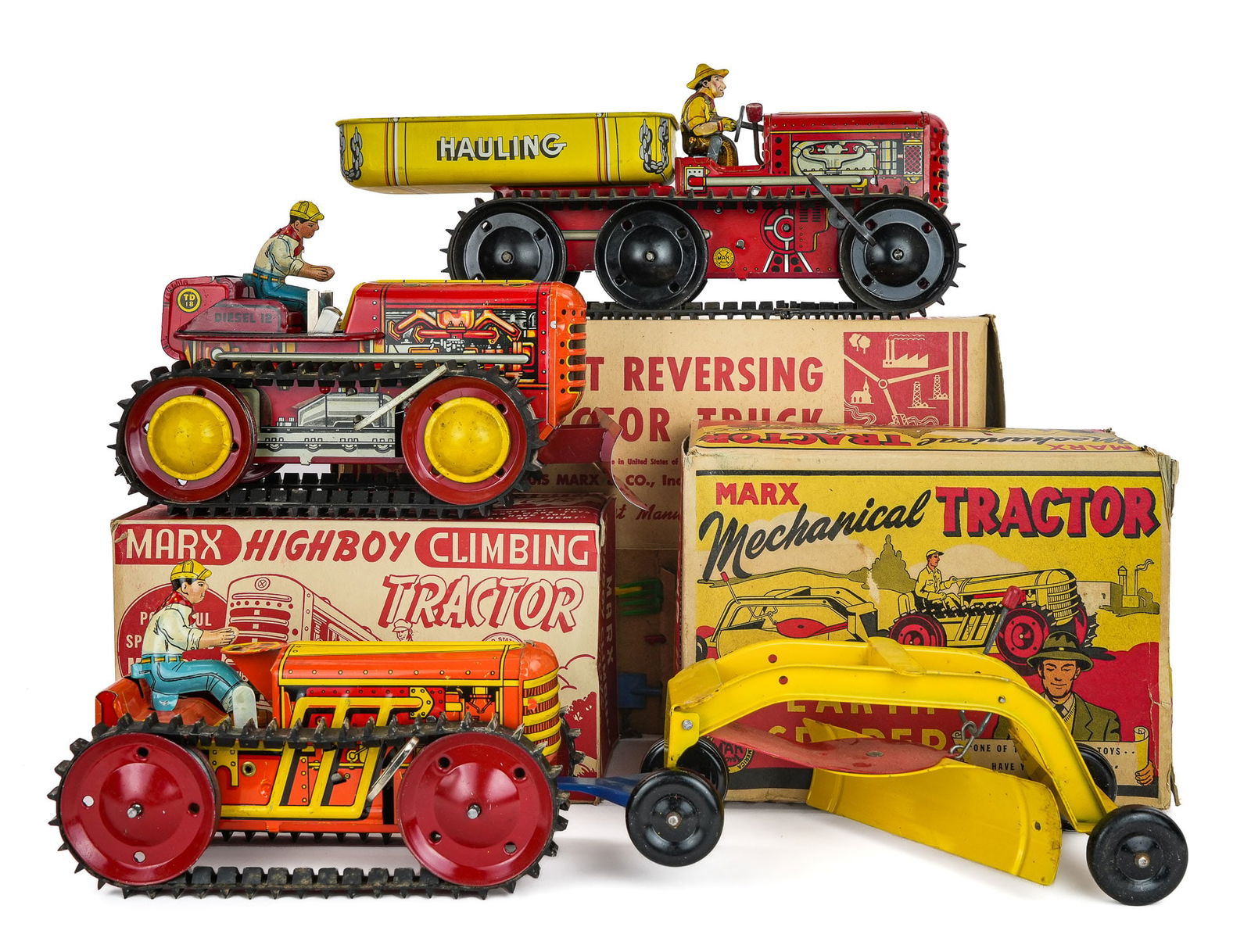 Marx Tractors, Giant Reversing Tractor Truck (1 of 8)