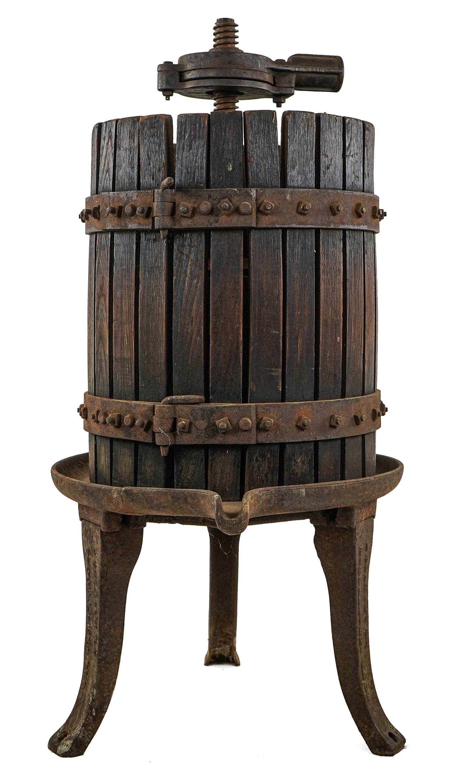Early 20th c Wooden Cider Press (1 of 7)