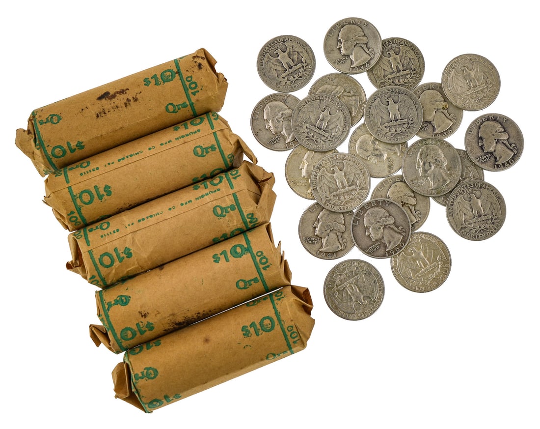 US Silver Quarter Dollars (1 of 1)