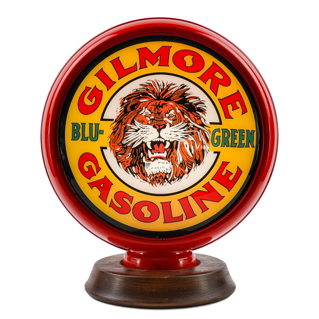 Gilmore Blu-Green Gasoline Reproduction globe (1 of 6)