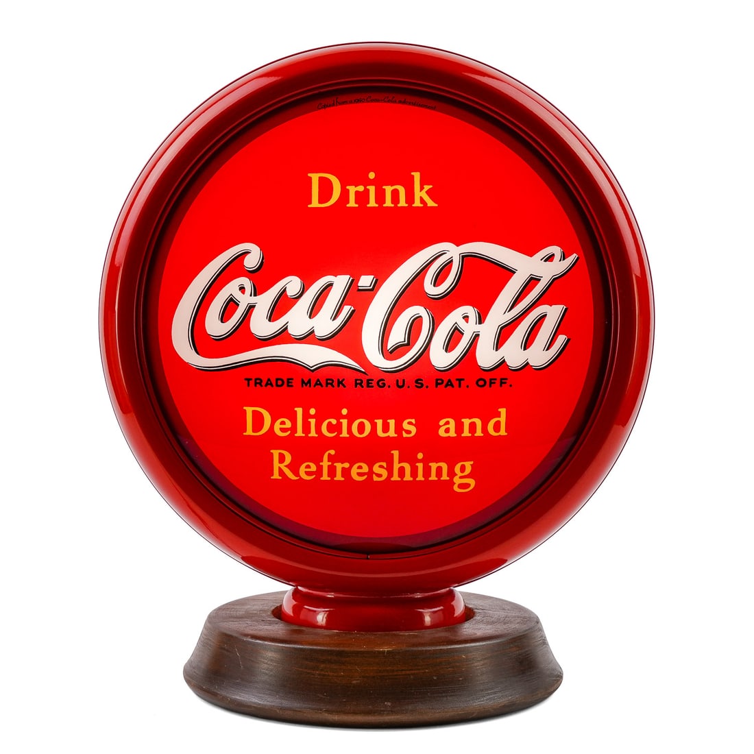 Drink Coca-Cola Reproduction Pump Globe (1 of 5)