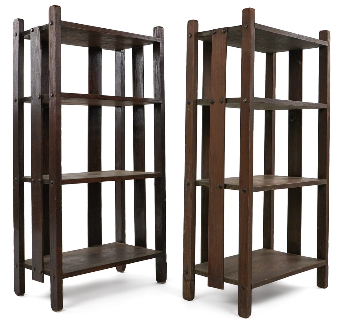 2 Mission Style Book or Sheet Music Racks (1 of 4)
